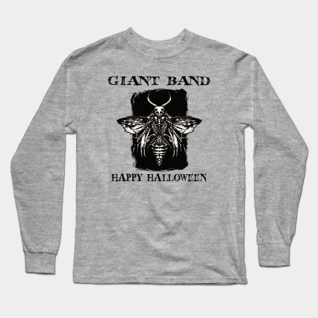 happy halloween. Giant band Long Sleeve T-Shirt by aliencok